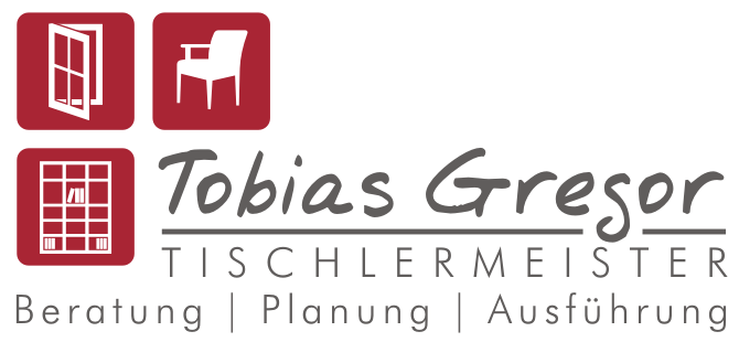 Logo: Tischlermeister Tobias Gregor Logo: Tischlermeister Tobias Gregor